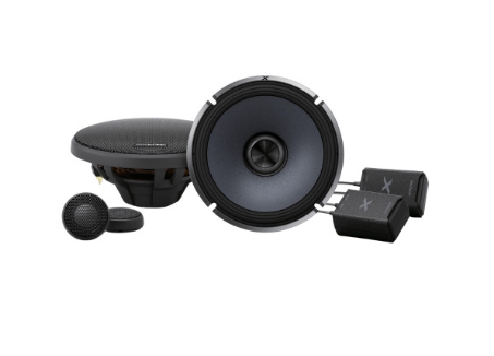 Alpine X-S65C X-Series 6.5" Component 2-Way Speakers with Alpine ID