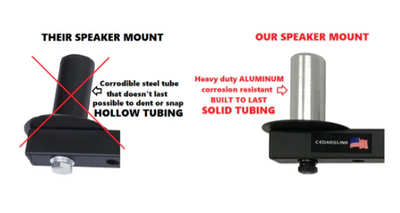 Two (2) LK-RSD Swivel Speaker Wall Mounts For Pro Audio DJ PA Adjustable Angles. Aluminum Peg Mount! Over 200 LB. Capacity!