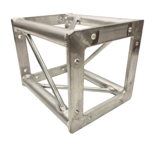 STA-B.25 - 0.82 ft. (0.25M) Square Aluminum 8"x8" Bolted Type Trussing Segment Section
