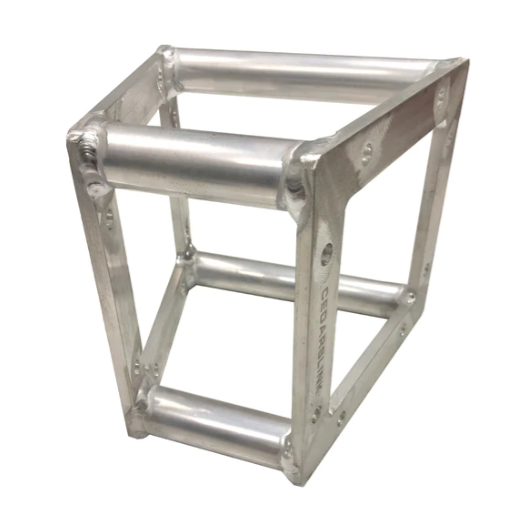 LK-30A - 30 Degree Bolt Corner For DJ Light Stand 8"X8" Square Trussing With 1.25" Tubing