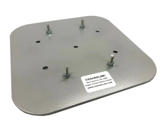 12"X12" Aluminum Base Plate/Top For Bolt Style LK-STA Cedarslink 8"x8" Trussing