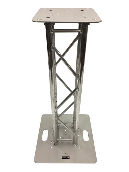 1 Meter 3.28 Ft LK-SAT Truss Aluminum DJ Lighting Tower Square Trussing Totem With Top