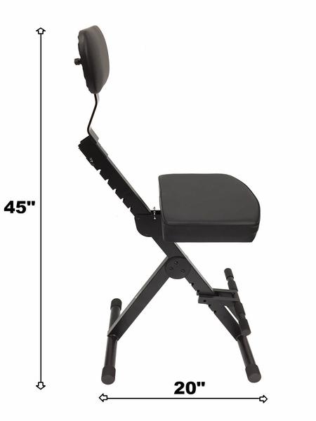 Portable adjustable online chair