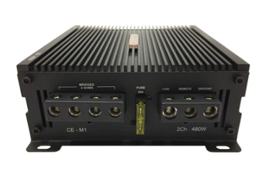 CE-M1 2-Channel 480 Watts Mini Bridgeable Amplifier