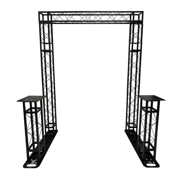 Double TRUSS ARCH KIT 8 FT Height Mobile Portable DJ Lighting System Metal Arch