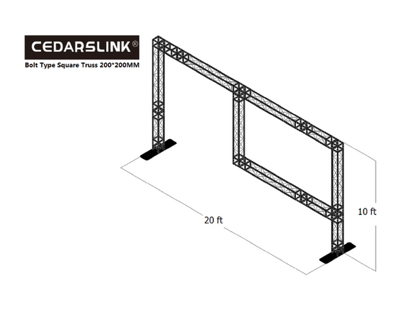 ARCH 16 20 Ft Width 10 Ft Height Arch Truss W/L Shape