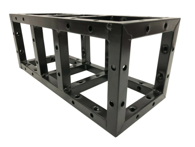 LK-2050 20" Length Square 8"x8" Black Trussing Box Truss Section Bolt