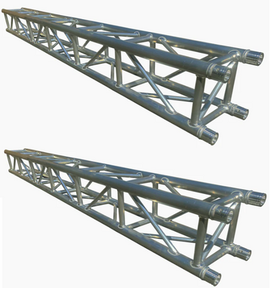 (2) Two LK-3.3 RISE 3 Meter 9.84 ft. 3mm Spigot 12"x12" Ladder Truss