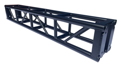 LK-3030.2 Black 6.56ft 2 Meter Bolt Aluminum 11.81" Box Square Trussing Truss