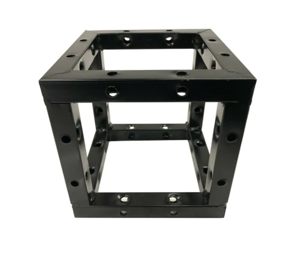 Cedarslink 6-Way Cube Square Black Bolt Trussing 8"x8" Truss Corner 90 Degree