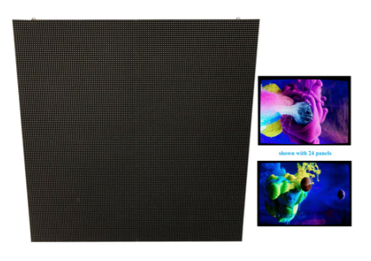 LK-P500 LED RGB Video Screen panels 0.5mX0.5m 3.91mm. (8 pack)