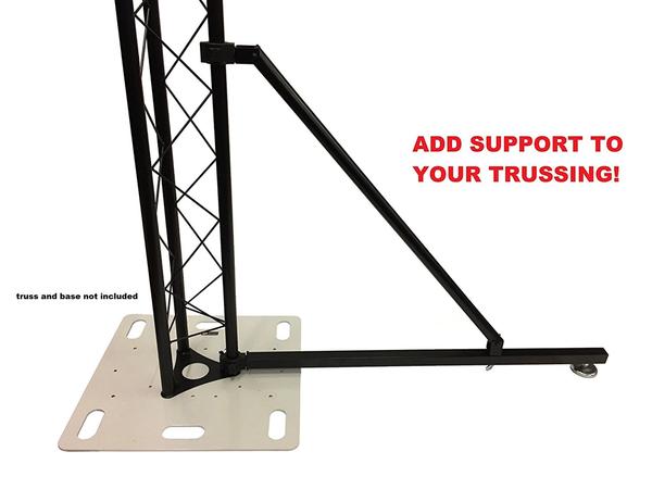 SUPPORT-1 Lighting Truss Ground Support Balance System Metal Heavy Duty 1.5"/2" Trussing