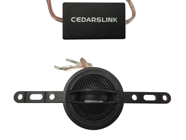 Cedarslink MK-1T 1" Automotive Silk Dome Tweeter Component System