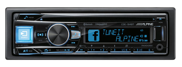 Alpine CDE-164BT Advanced Bluetooth CD Receiver
