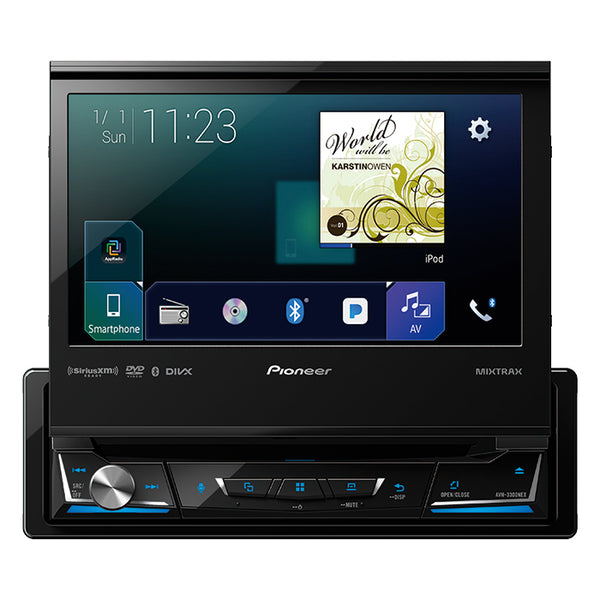 Pioneer AVH-3300NEX 7" Flip Out DVD Receiver with CarPlay, Android Auto and Bluetooth
