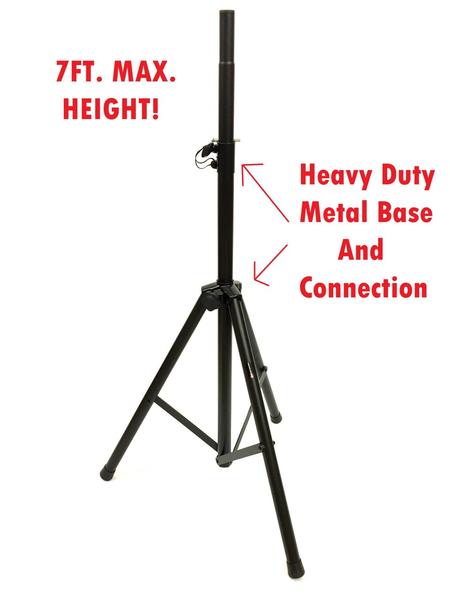 LK PROSTAND Heavy Duty 7 Max. Height Metal Parts Speaker Stand