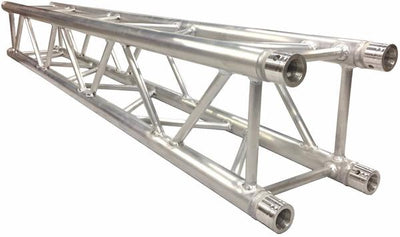 Two 17' Crank Up Stands With Three 6.56' Square Aluminum Truss Segments Package