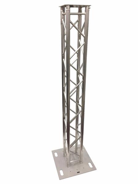 2.5 Meter 8.20 Ft Truss Aluminum DJ Lighting Tower Square Trussing Totem With Top