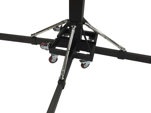 Colossus 18 FT. Heavy Duty Crank Up Lighting Stand With Outriggers