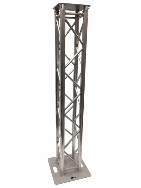 2 Meter 6.56 Ft Truss Aluminum DJ Lighting Tower Square Trussing Totem With Top