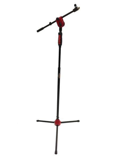 LK-2103R Red Professional Microphone Stand With Easy Height Quick Adjustment Handle